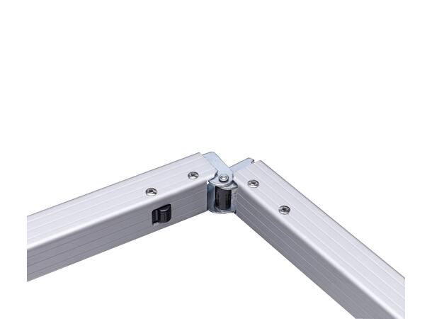Kingpin Fast Fold lerret 16:9 305x172 cm 133" m/sort kant, inkl. veske/1 stk duk